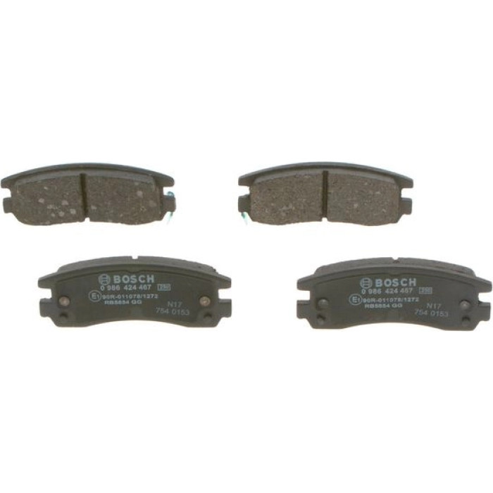 Bosch Bremsbelagsatz 0 986 424 467 Bosch Bremsbelagsatz 0 986 424 467