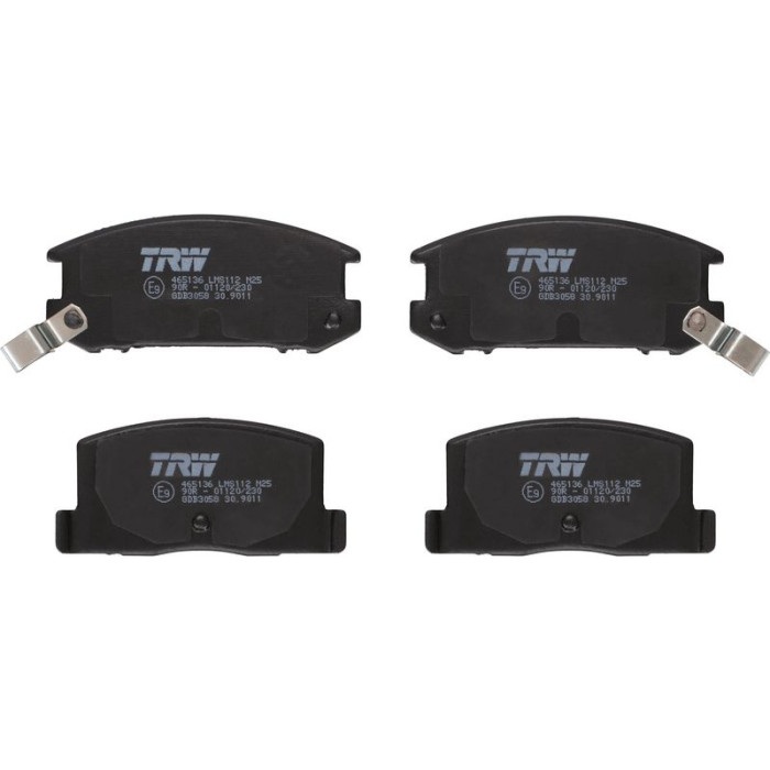 TRW Bremsbeläge Hinterachse GDB3058 TRW Bremsbeläge Hinterachse GDB3058