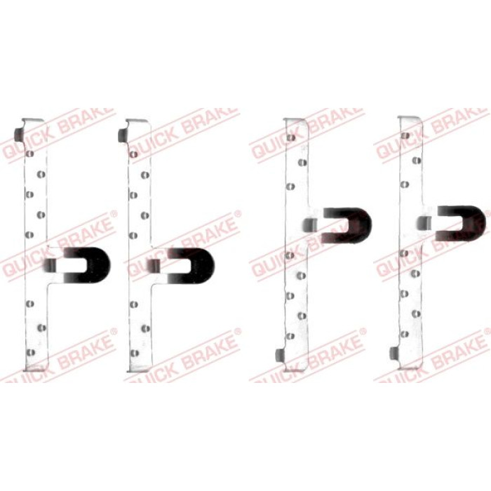 Quick Brake Montagesatz für Bremsbeläge 109-1048 Quick Brake Montagesatz für Bremsbeläge 109-1048