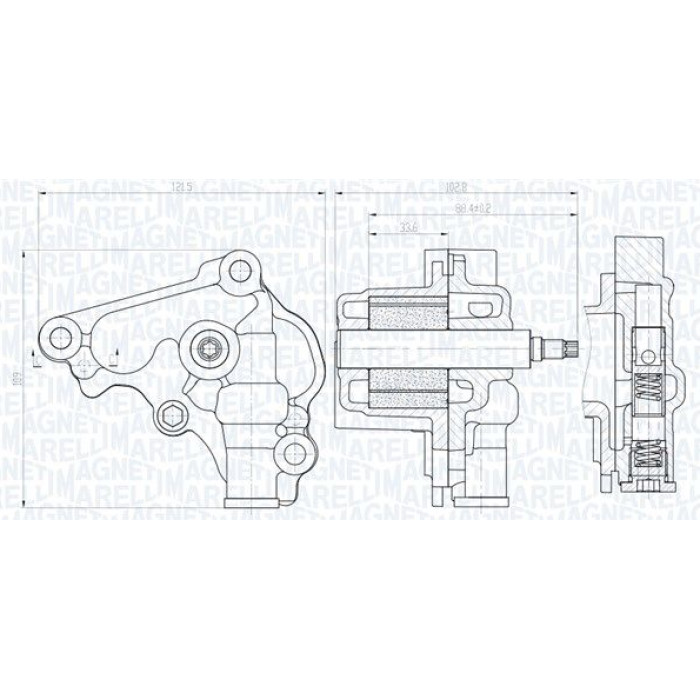 Magneti Marelli Ölpumpe 351516000138
