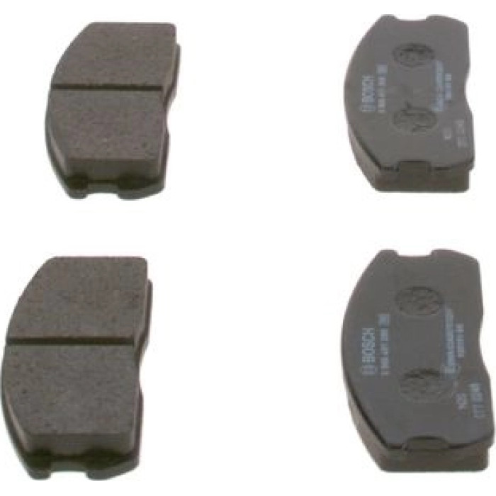 Bosch Bremsbelagsatz 0 986 491 260 Bosch Bremsbelagsatz 0 986 491 260