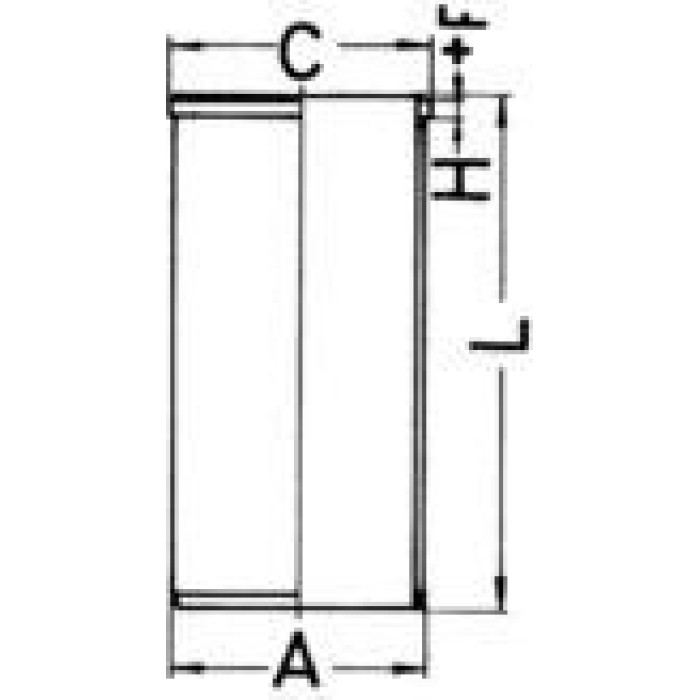 Zylinderlaufbuchse 89734190 Zylinderlaufbuchse 89734190