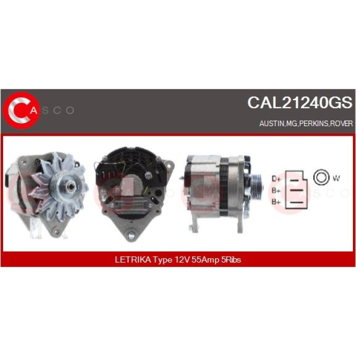 CASCO Generator CAL21240GS CASCO Generator CAL21240GS