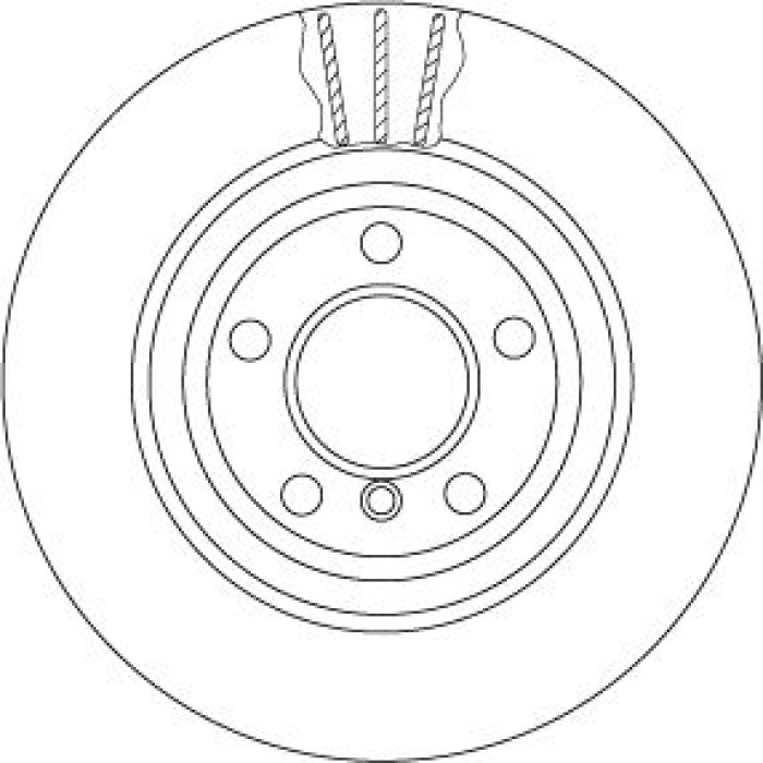 TRW Bremsscheibe BMW 5 2.0-3.0 10 DF6617S TRW Bremsscheibe BMW 5 2.0-3.0 10 DF6617S