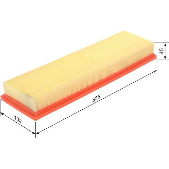 Bosch Luftfilter 1457433158 Bosch Luftfilter 1457433158