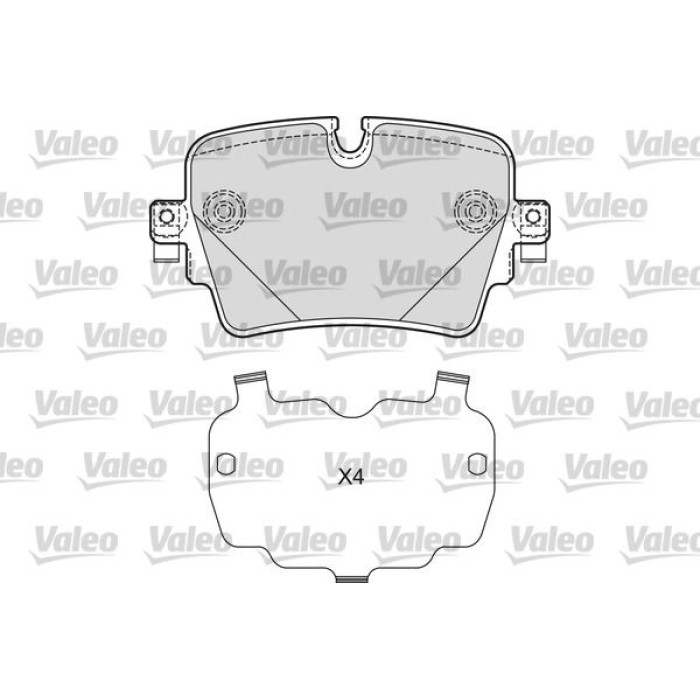 Valeo Bremsbelagsatz 601671 Valeo Bremsbelagsatz 601671