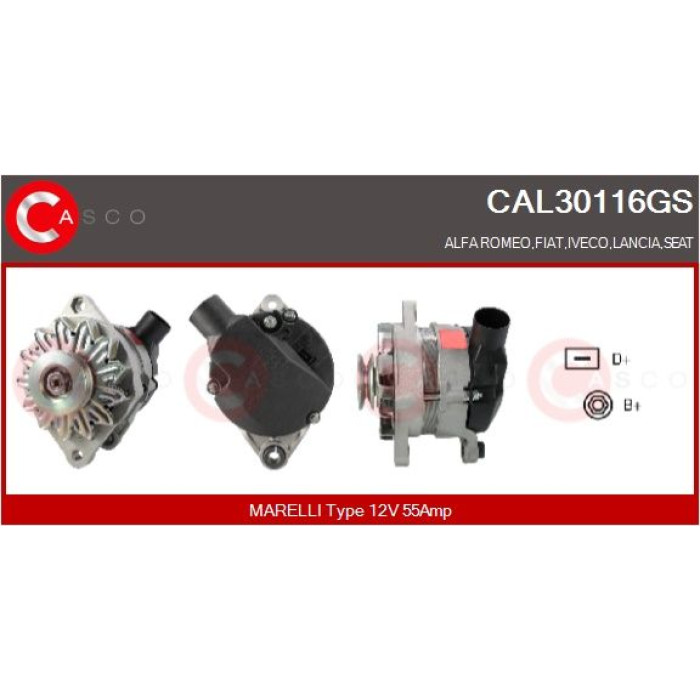 CASCO Generator CAL30116GS CASCO Generator CAL30116GS
