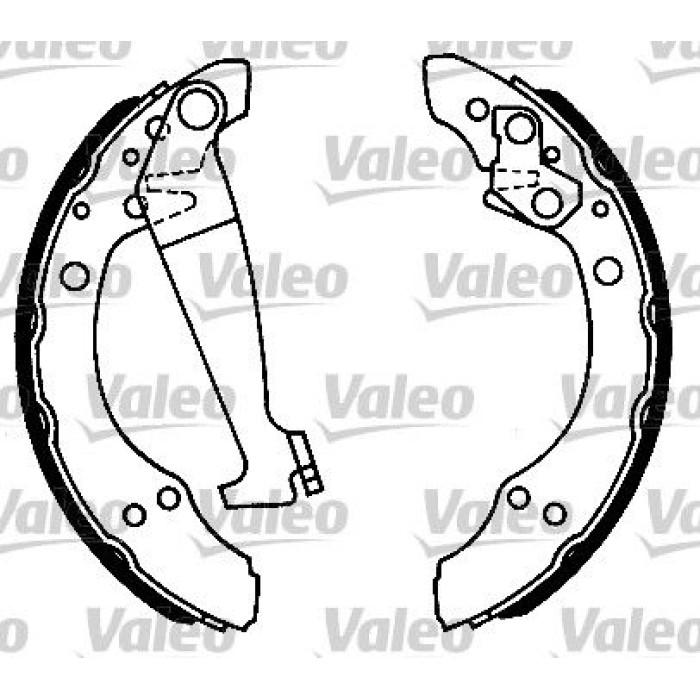 Valeo Bremsbacken 562051 Valeo Bremsbacken 562051