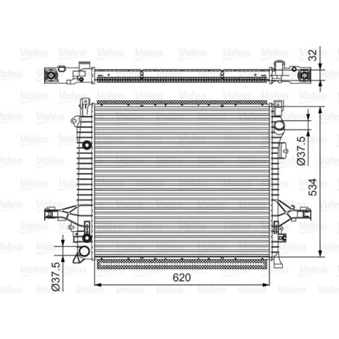 Valeo Wärmetauscher 701539