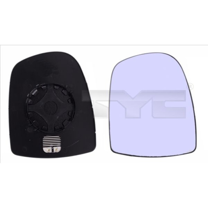 TYC Spiegelglas für Außenspiegel rechts konvex, beheizbar 325-0077-1 OE Nummer 7701052624 - l TYC Spiegelglas für Außenspiegel rechts konvex, beheizbar 325-0077-1 OE Nummer 7701052624 - l
