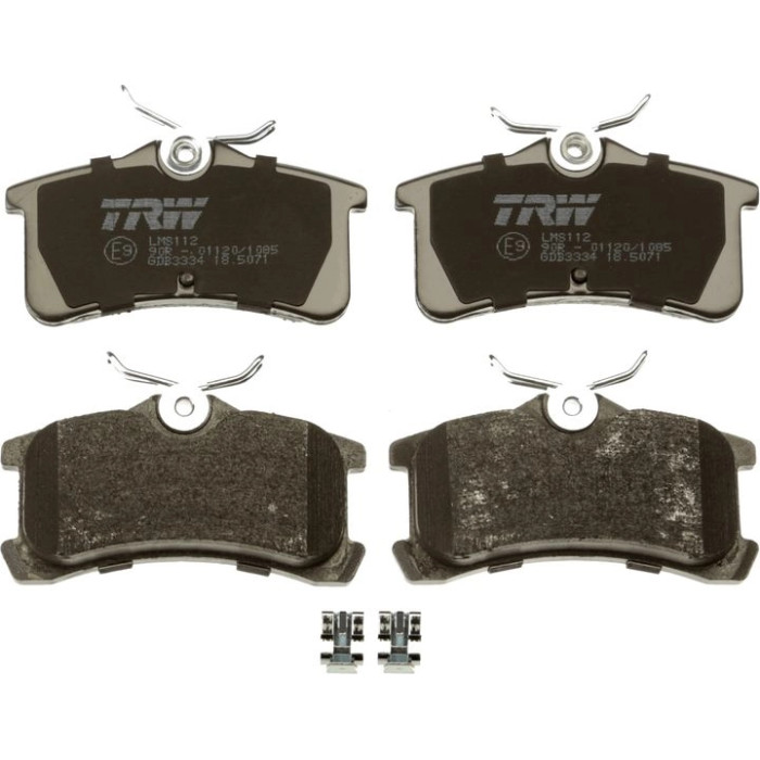 GDB3334 TRW Bremsbeläge Hinterachse GDB3334 GDB3334 TRW Bremsbeläge Hinterachse GDB3334