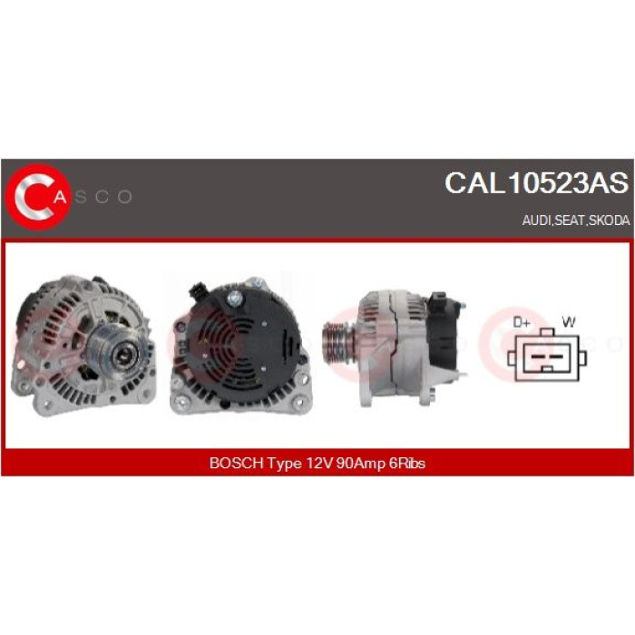 CASCO Generator CAL10523AS CASCO Generator CAL10523AS