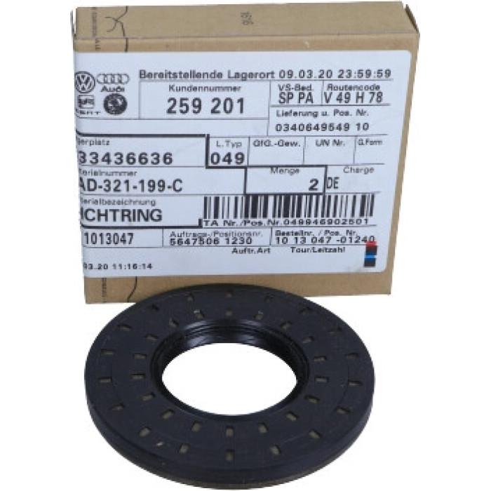 0A6409399B VAG Original 0A6409399B Wellendichtring VW Tiguan 2.0Tfsi 07 – – OE-Nr. 0A6409399B