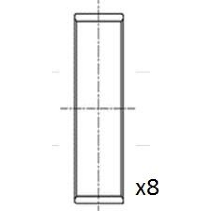 FAI AutoParts Pleuellager BB2030-STD