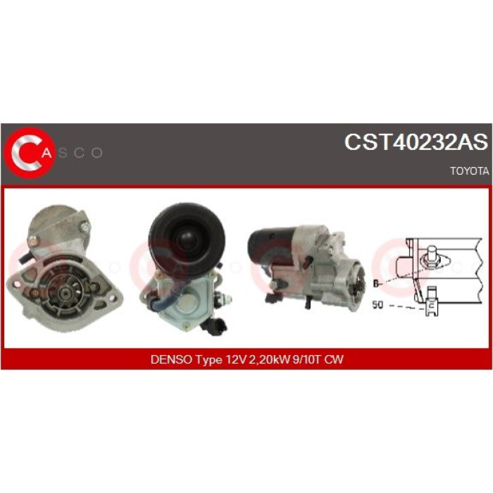 CASCO Anlasser CST40232AS CASCO Anlasser CST40232AS