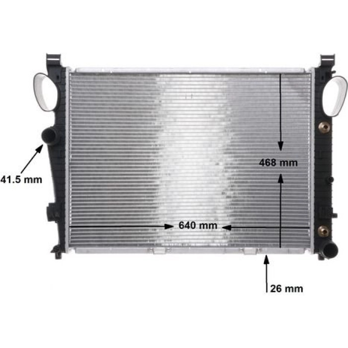 MAHLE Kühler, Motorkühlung CR 304 000P MAHLE Kühler, Motorkühlung CR 304 000P