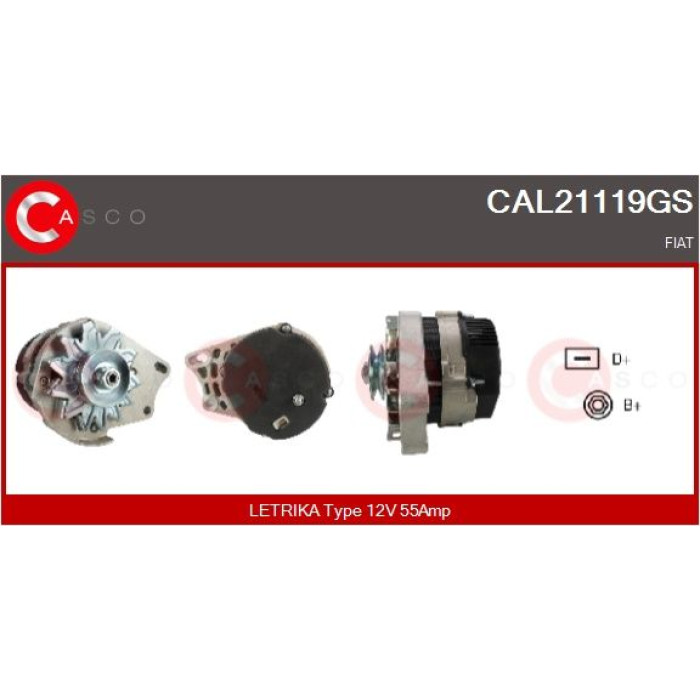 CASCO Generator CAL21119GS CASCO Generator CAL21119GS