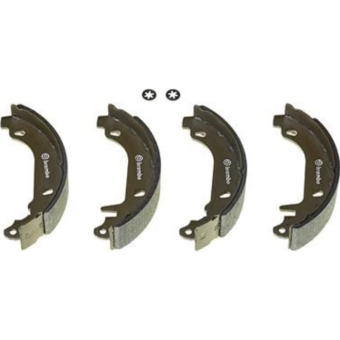 Bremsbackensatz HA S 68 520 Bremsbackensatz HA S 68 520