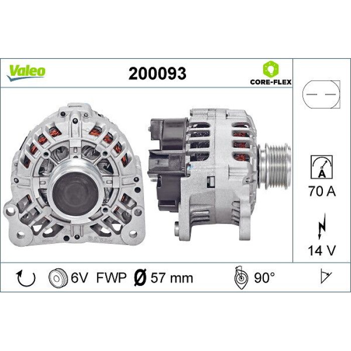 Valeo Lichtmaschine 200093