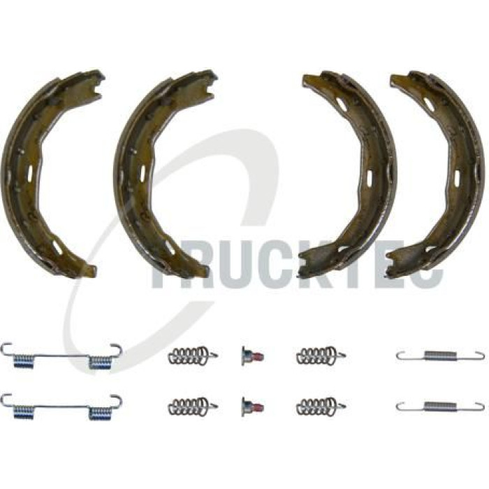 TRUCKTEC AUTOMOTIVE Bremsbackensatz, Feststellbremse 02.35.472 TRUCKTEC AUTOMOTIVE Bremsbackensatz, Feststellbremse 02.35.472