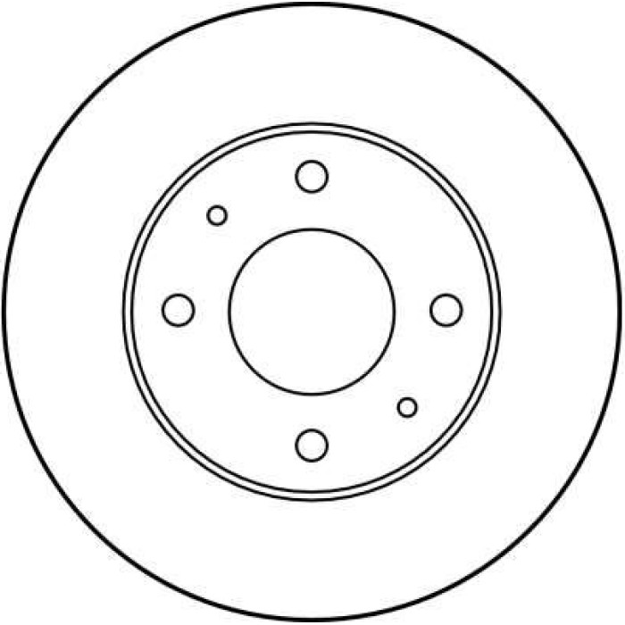 TRW Bremsscheibe DF2798 TRW Bremsscheibe DF2798