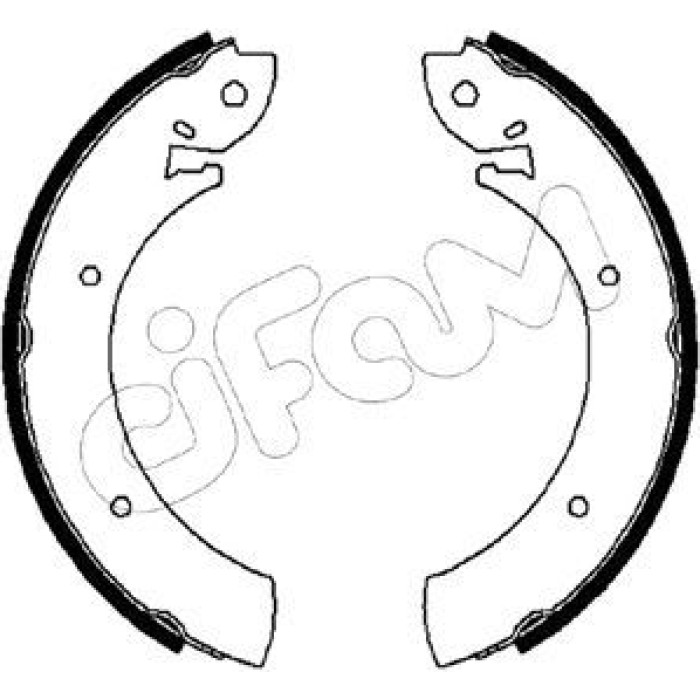 CIFAM Bremsbackensatz 153-342 CIFAM Bremsbackensatz 153-342
