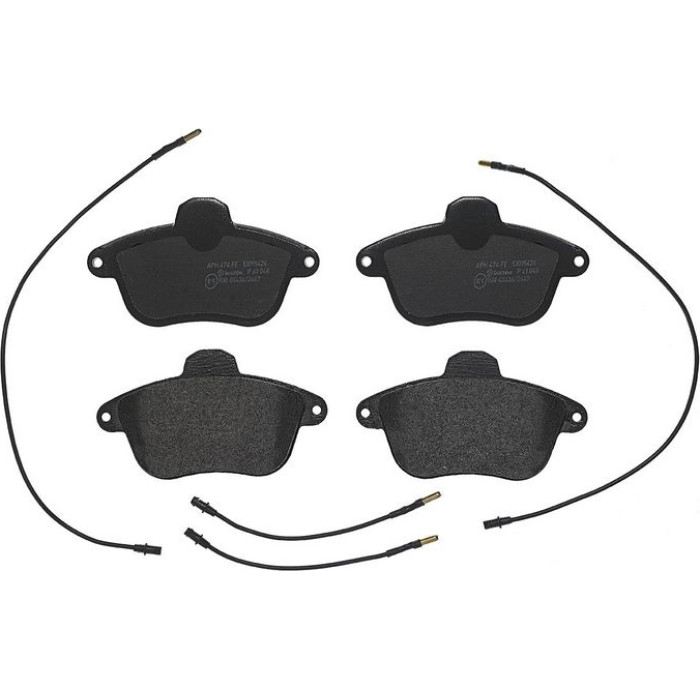 BREMBO Bremsklötze VA P 61 048 BREMBO Bremsklötze VA P 61 048