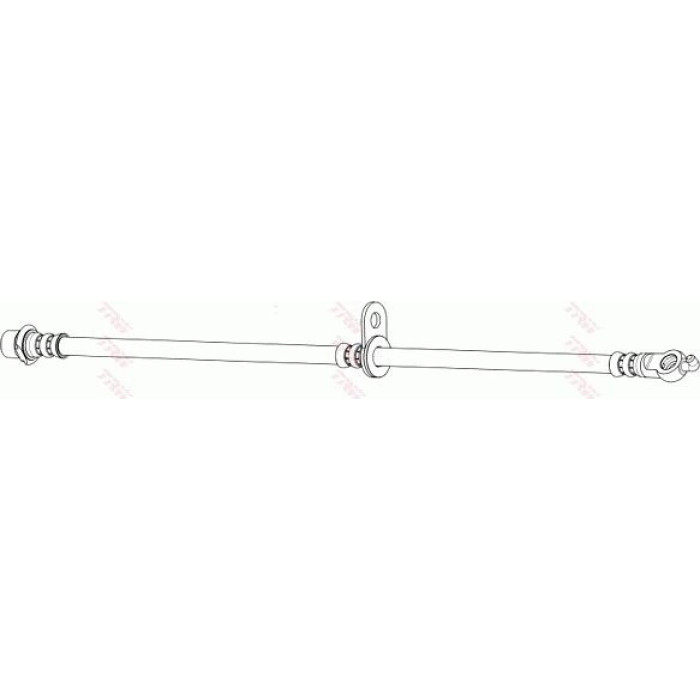 TRW Bremsschlauch Vorderachse rechts PHD1020 TRW Bremsschlauch Vorderachse rechts PHD1020