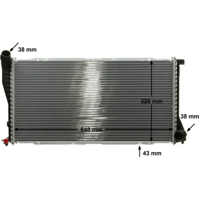 MAHLE Kühler, Motorkühlung CR 288 000P MAHLE Kühler, Motorkühlung CR 288 000P