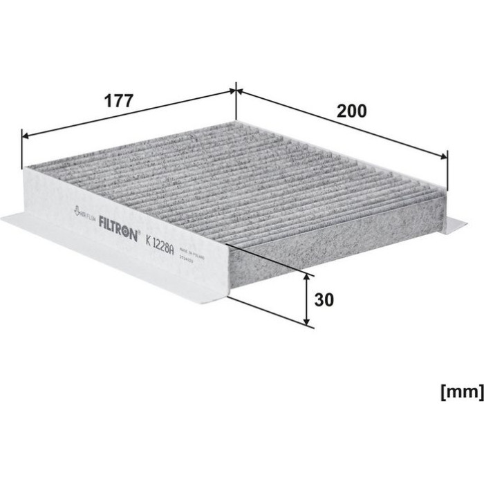 K 1228A Filtron Innenraumfilter K 1228A K 1228A Filtron Innenraumfilter K 1228A