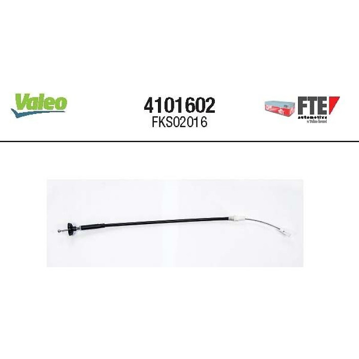 Valeo Kupplungsseil 4101602 Valeo Kupplungsseil 4101602