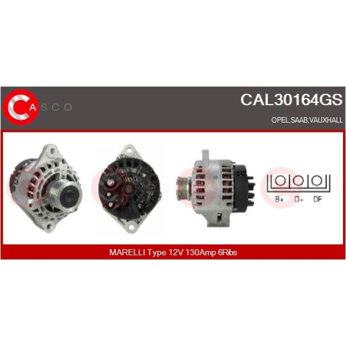 CASCO Generator CAL30164GS CASCO Generator CAL30164GS