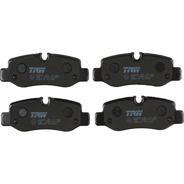 TRW Bremsbeläge Hinterachse GDB2102 TRW Bremsbeläge Hinterachse GDB2102