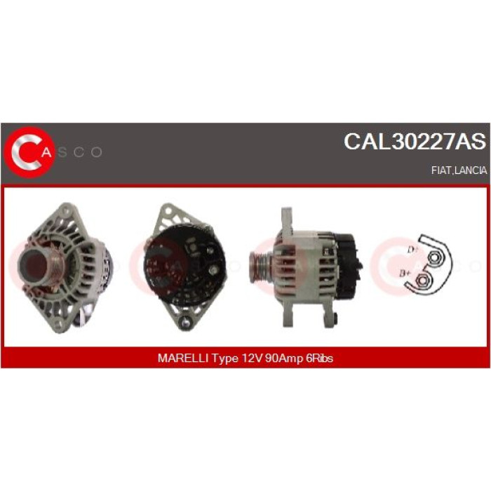 CASCO Generator CAL30227AS CASCO Generator CAL30227AS