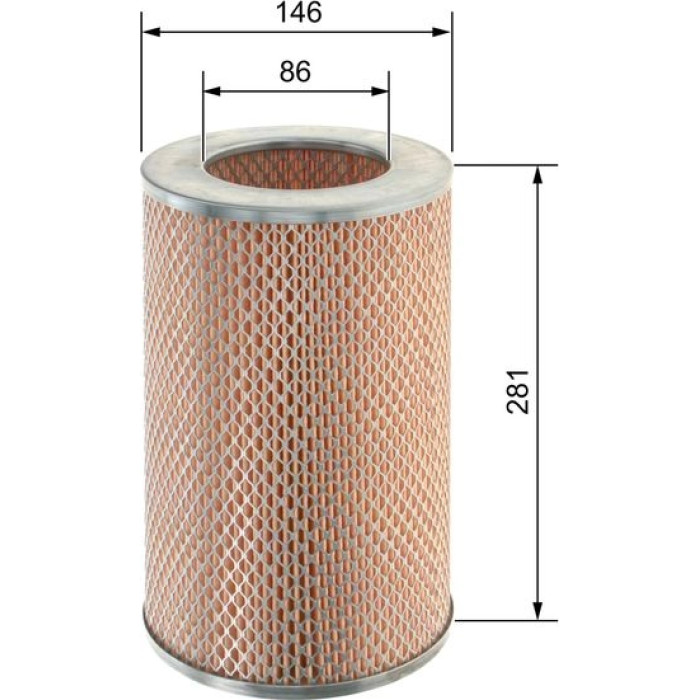 Bosch Luftfilter F 026 400 092 Bosch Luftfilter F 026 400 092