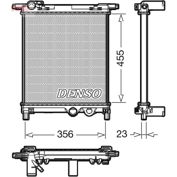 Denso Motorkühler DRM32036
