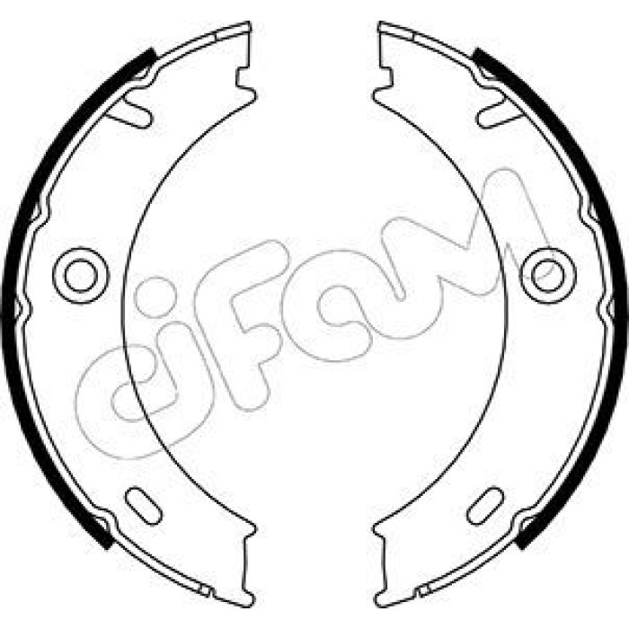 CIFAM Bremsbackensatz, Feststellbremse 153-240 CIFAM Bremsbackensatz, Feststellbremse 153-240