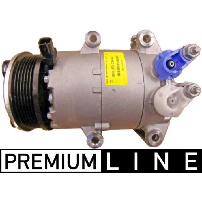 ACP 1366 000P MAHLE Klimakompressor 1366 000P, 12 V, 7VS16ic, R1234yf/R134a – u. a. für Ford Fiesta VI (CB1, CCN), VI Van, Focus III – OE Nummer 1718580 - l ACP 1366 000P MAHLE Klimakompressor 1366 000P, 12 V, 7VS16ic, R1234yf/R134a – u. a. für Ford Fiesta VI (CB1, CCN), VI Van, Focus III – OE Nummer 1718580 - l