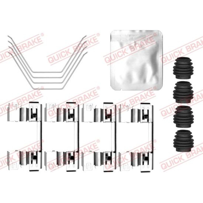 Quick Brake Zusatzsatz für Scheibenbremsbeläge 109-0146 Quick Brake Zusatzsatz für Scheibenbremsbeläge 109-0146