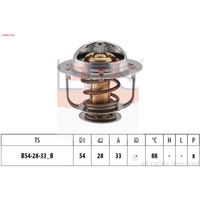 EPS Thermostat 1.880.216S EPS Thermostat 1.880.216S