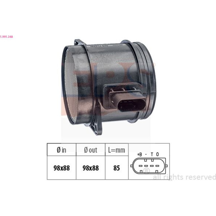 EPS Luftmassenmesser Luftmengenmesser 1.991.348