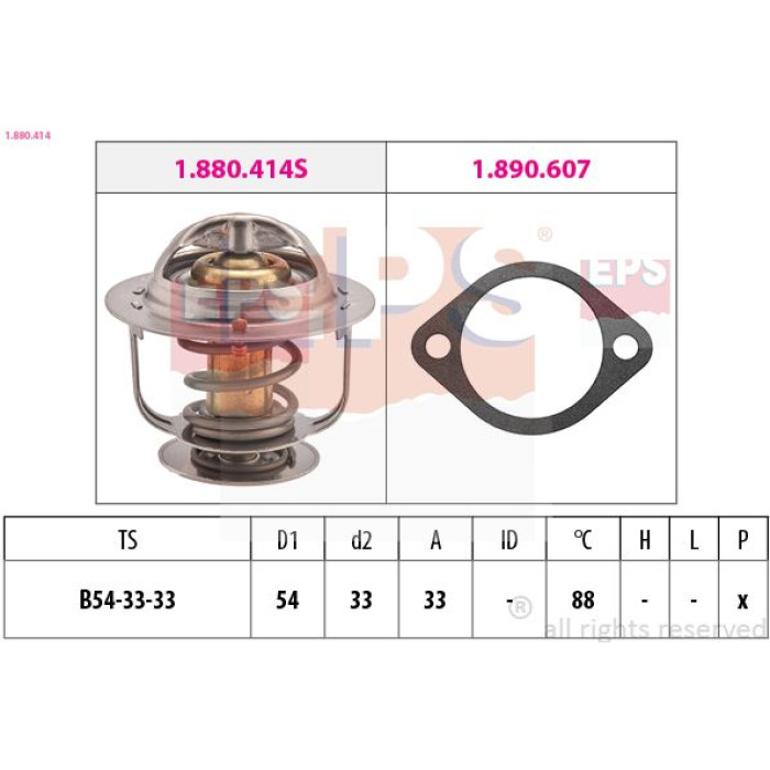 EPS Thermostat 1.880.414 EPS Thermostat 1.880.414