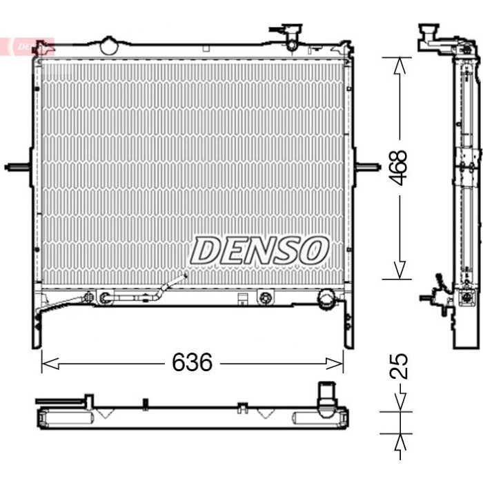 Denso Motorkühler DRM43002 Denso Motorkühler DRM43002