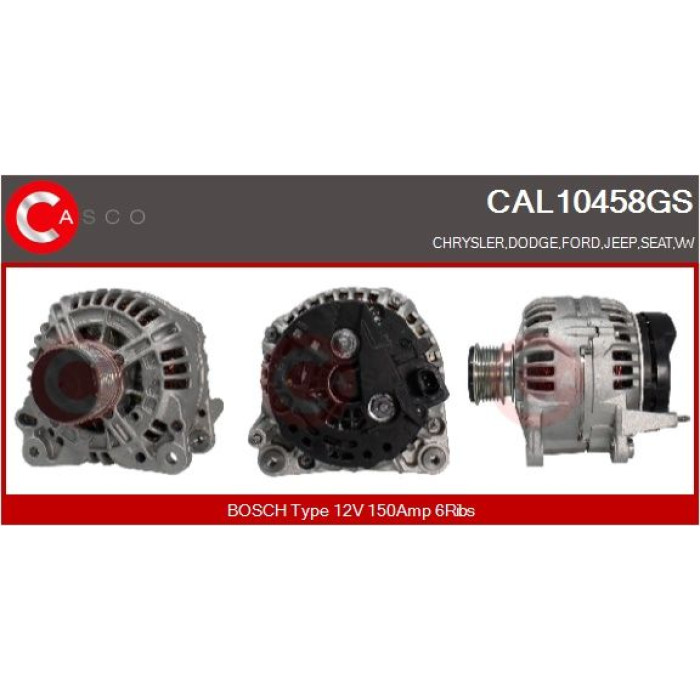 CASCO Generator CAL10458GS CASCO Generator CAL10458GS