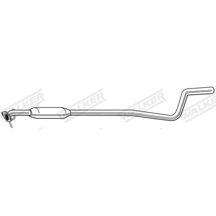 Walker Mittelschalldämpfer 23954 Walker Mittelschalldämpfer 23954