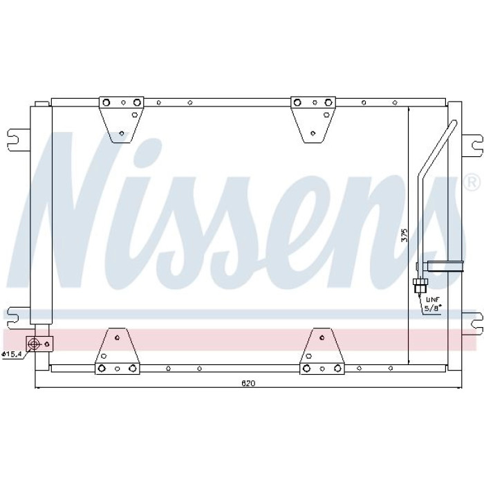 Nissens Klimakondensator PKW 940174 Nissens Klimakondensator PKW 940174