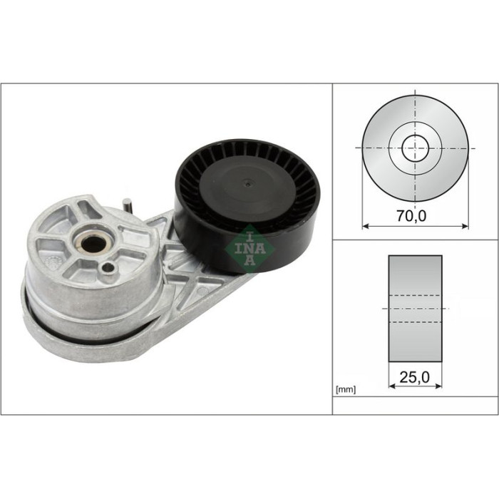 Riemenspanner, Keilrippenriemen 534 0725 10 Riemenspanner, Keilrippenriemen 534 0725 10