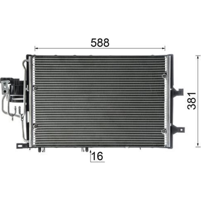 Kondensator, Klimaanlage AC 310 000S