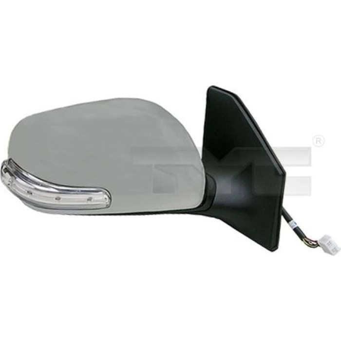 TYC Außenspiegel links elektrisch verstellbar, grundiert, asphärisch, beheizbar, mit Blinker 336-0078 OE Nummer 8790605170 - l TYC Außenspiegel links elektrisch verstellbar, grundiert, asphärisch, beheizbar, mit Blinker 336-0078 OE Nummer 8790605170 - l
