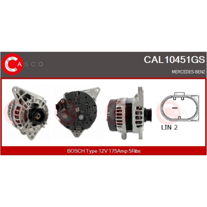 CASCO Generator CAL10451GS CASCO Generator CAL10451GS